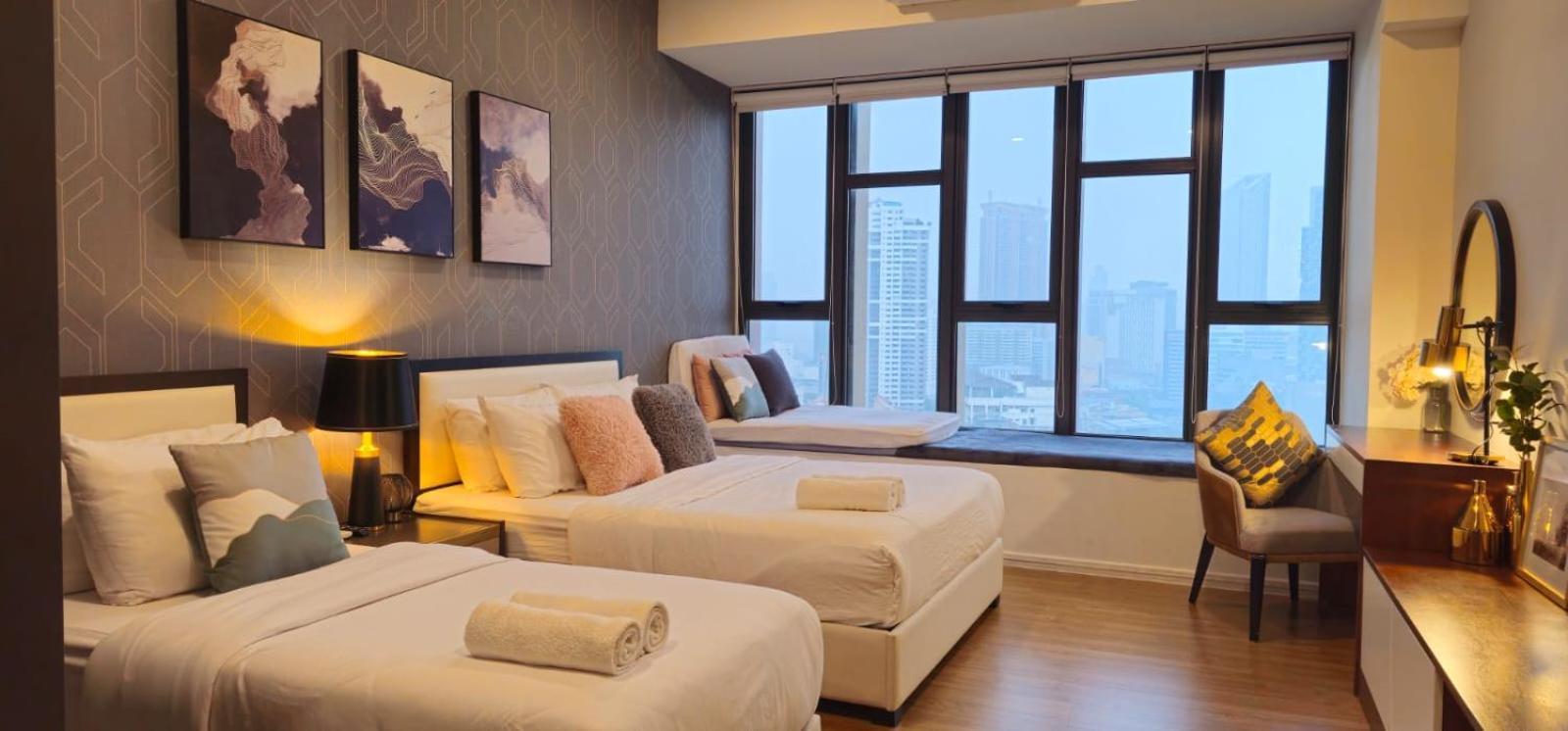 Pangsapuri Luxurious Ceylonz Near Bukit Bintang 4pax *